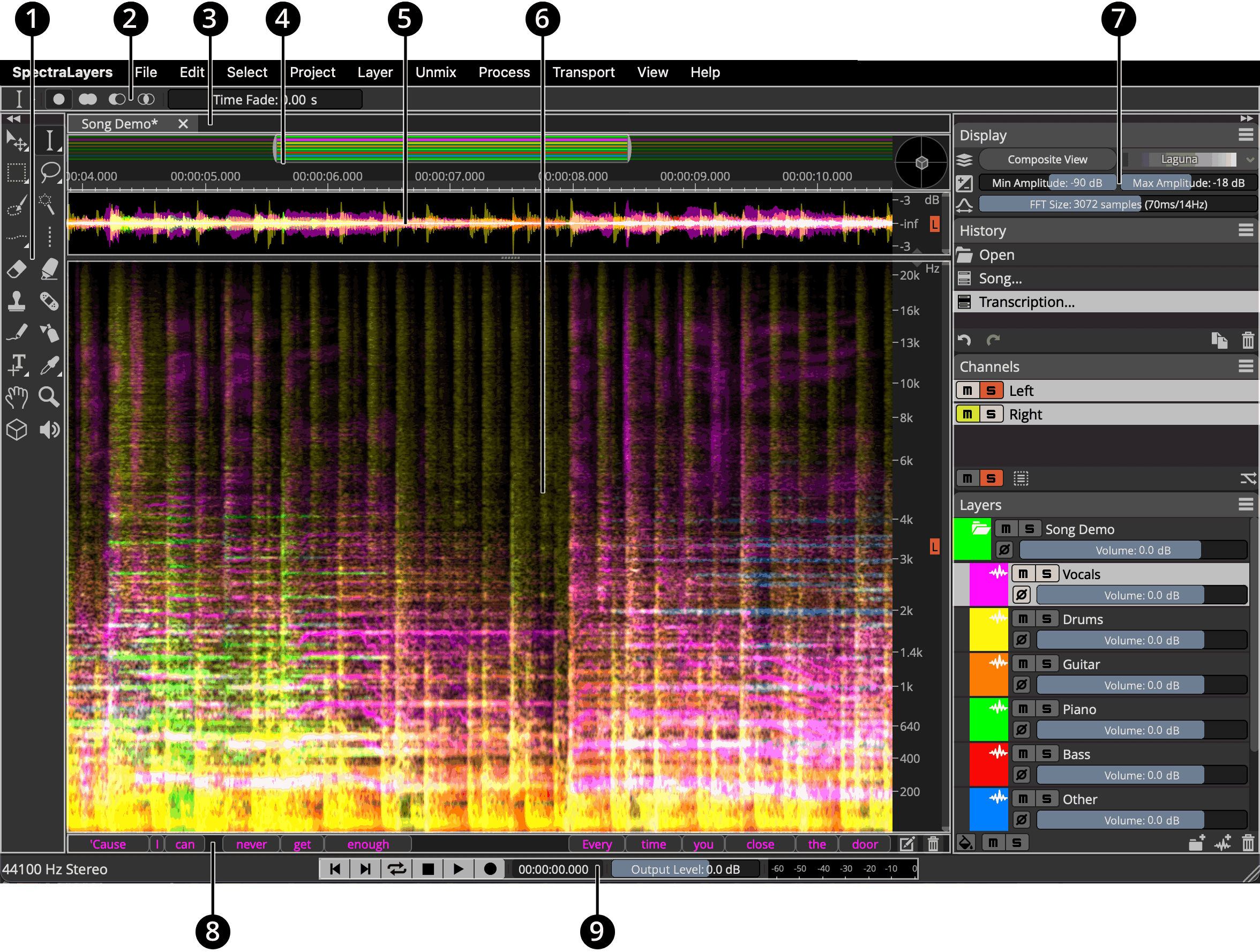 screen interface