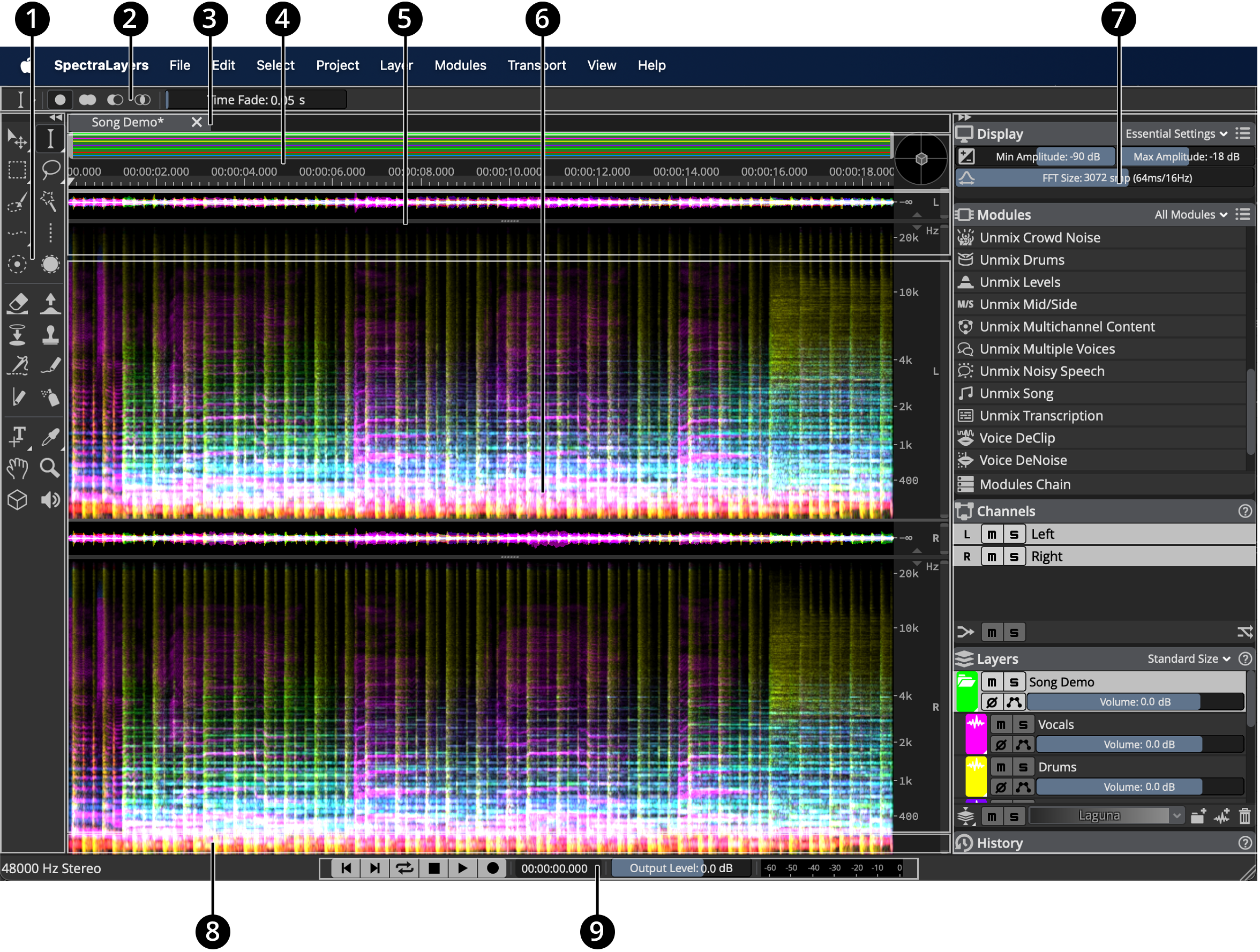 screen interface