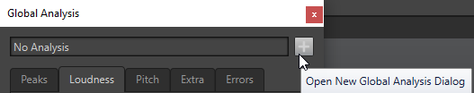 Preparing the Global Analysis